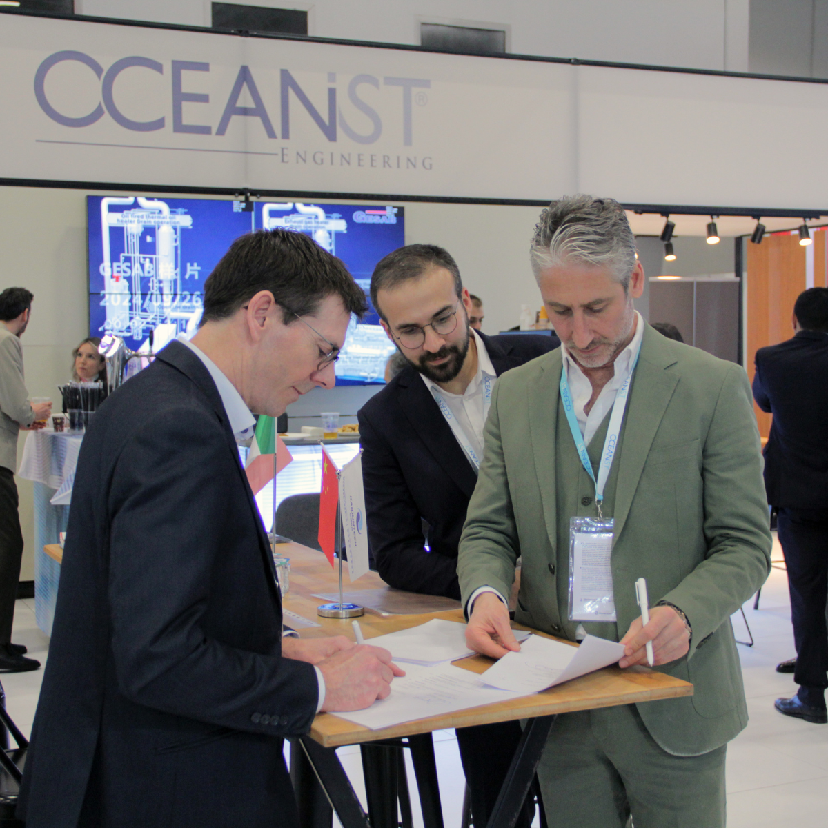 New Agency Agreement Signed at Expomaritt Exposhipping İstanbul